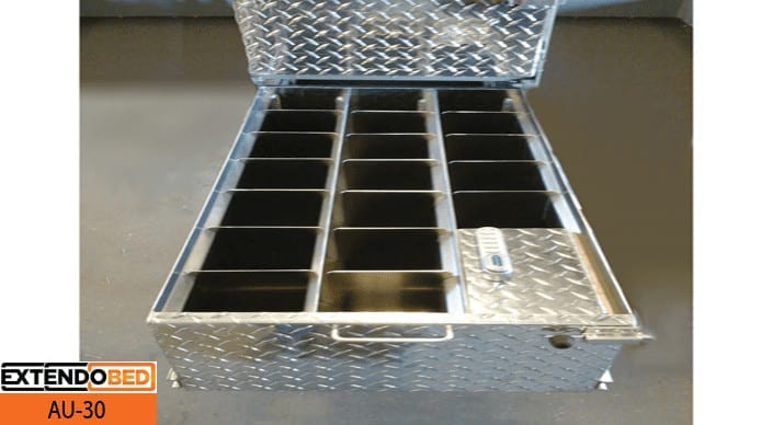 drawer with compartments
