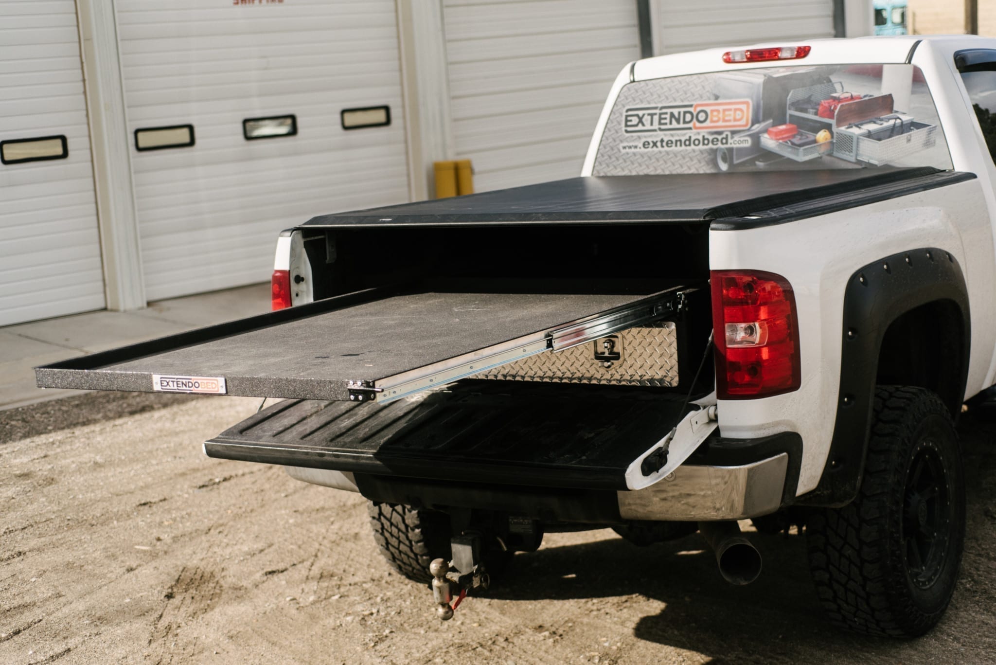 custom truck bed slideout