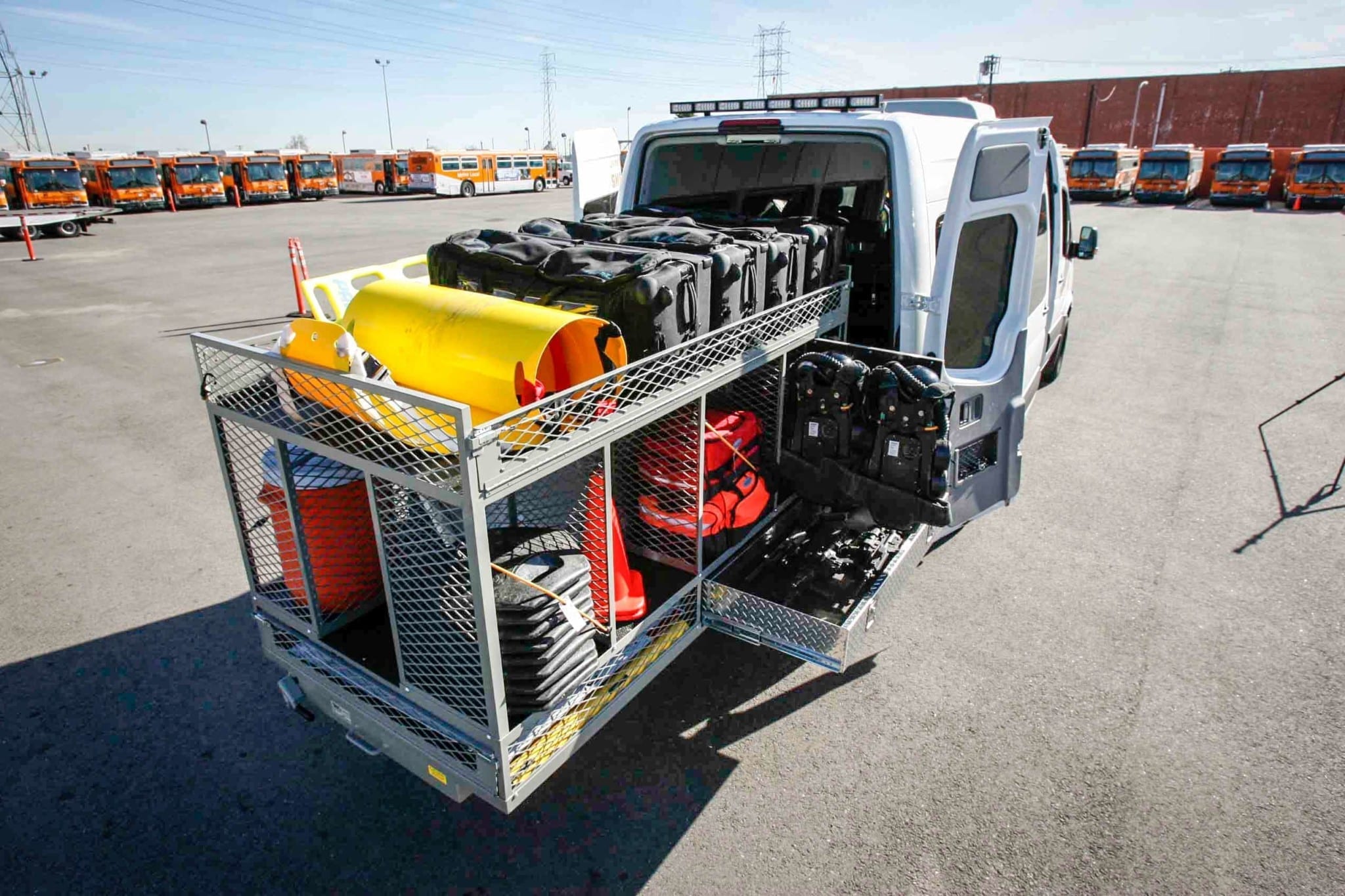 extendobed storage system, work truck cargo organizer, extendobed