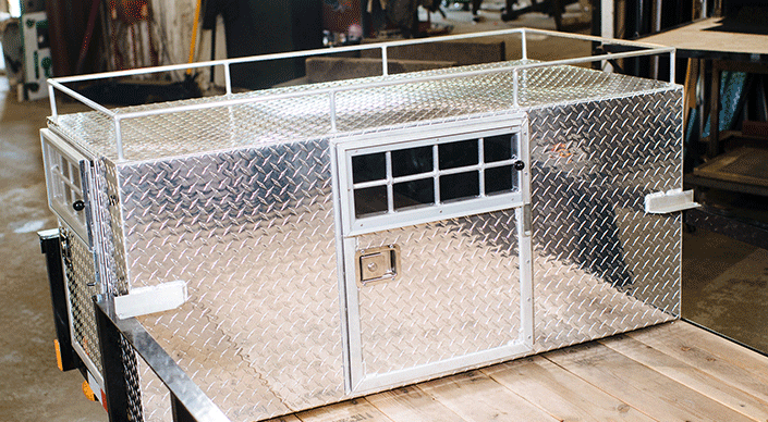 custom dog kennel, extendobed