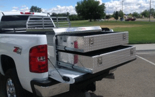 truck bed roll out tool box, slide out truck bed storage