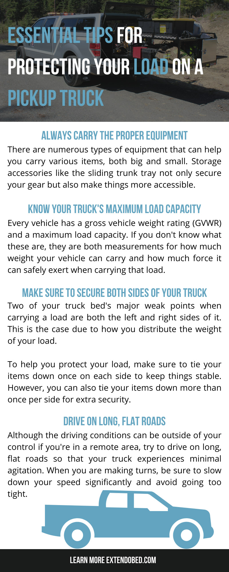 Essential Tips for Protecting Your Load on a Pickup Truck