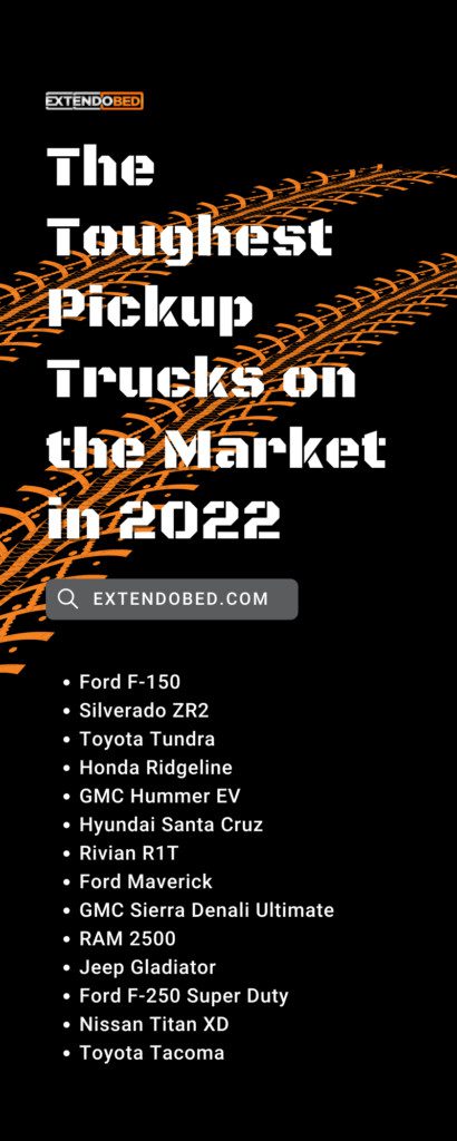 The Toughest Pickup Trucks on the Market in 2022