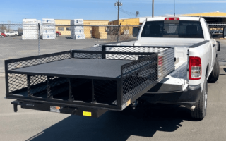 industrial surveyor extendobed truck bed slideout